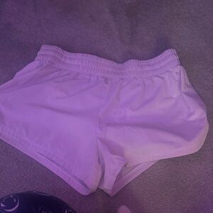 White dick sporting good shorts